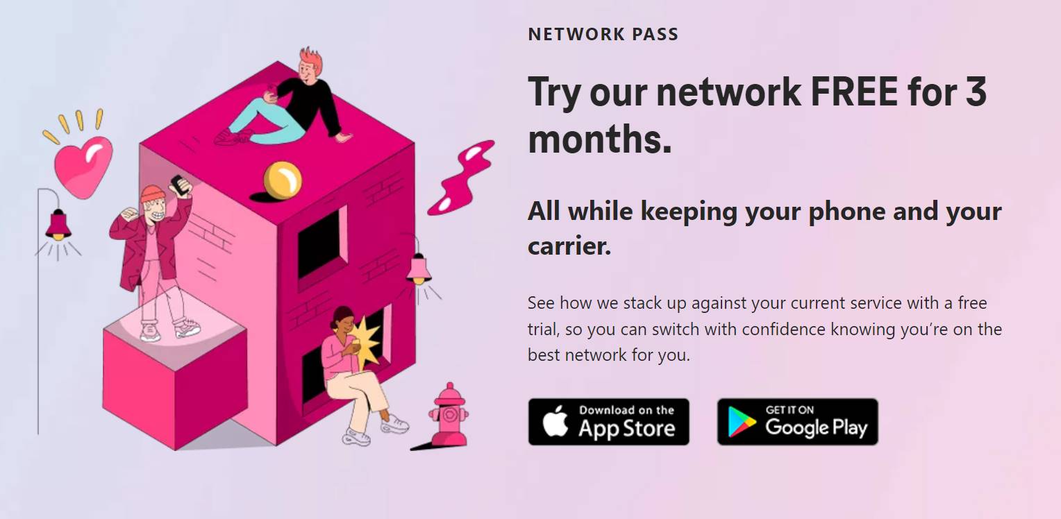 T-Mobile Network Pass Free 3 Months eSIM Trial
